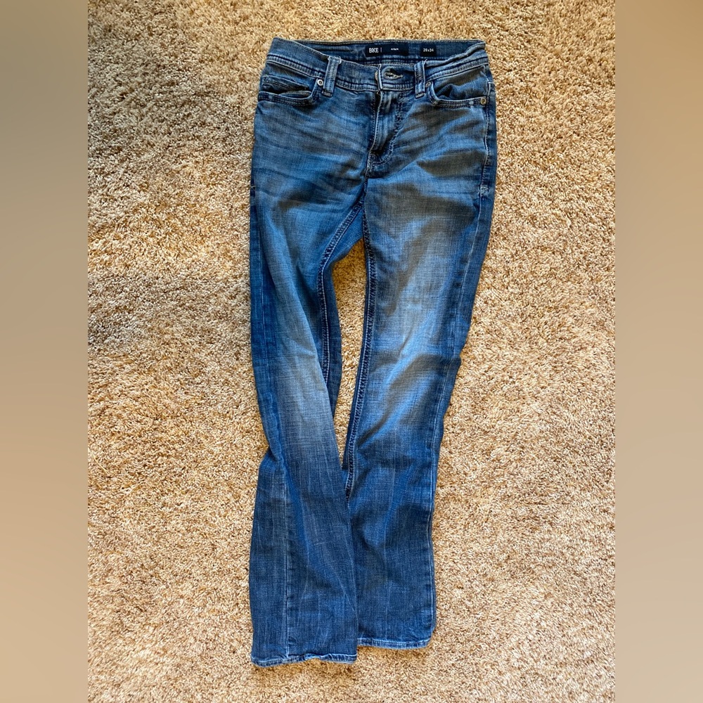Mens Buckle Jeans Aiden
